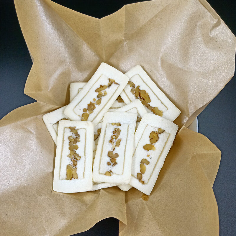 女儿城桃片糕软糯恩施建始花坪土特产手工传统糕点零食云片糕 牛皮纸