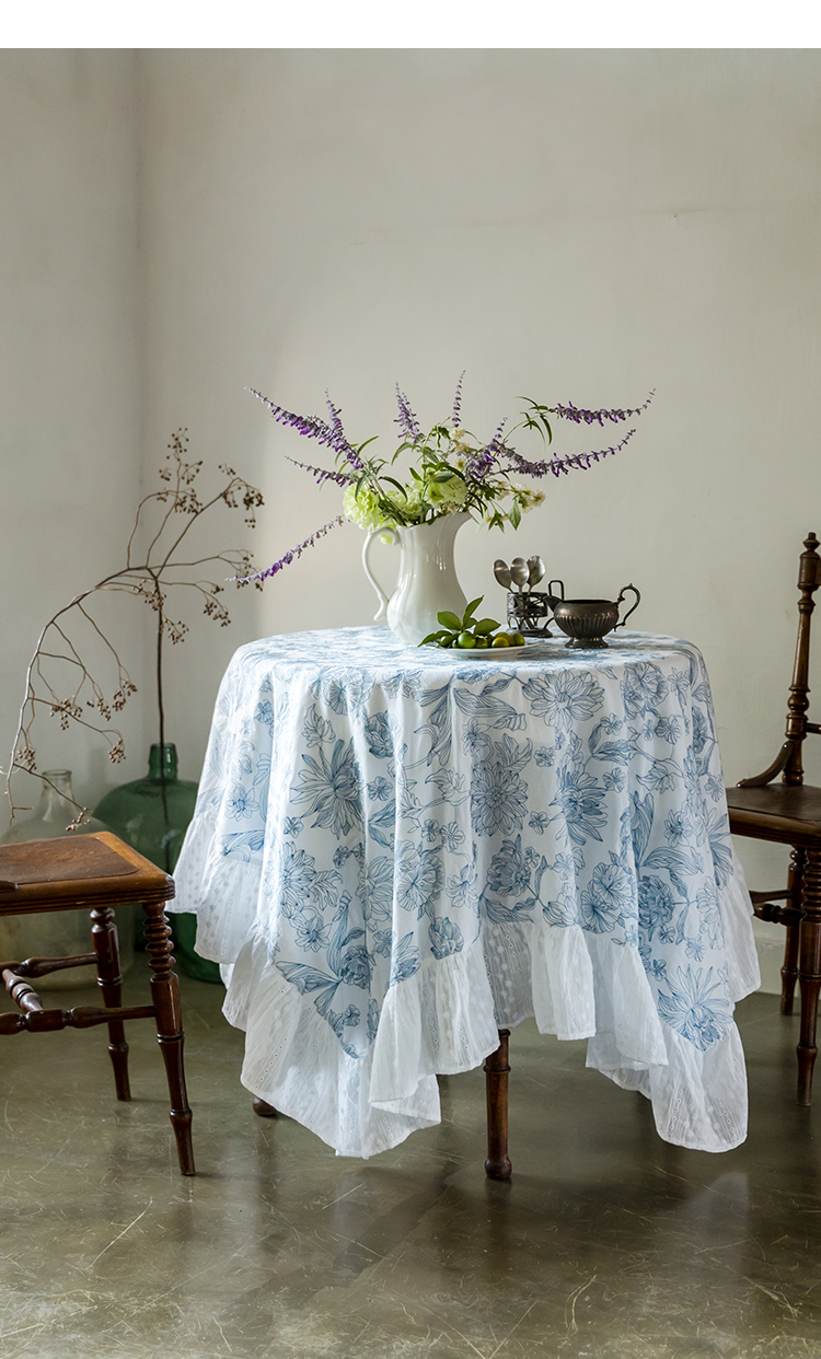 图案:植物花卉类别:桌布风格:田园风货号:pebr2jbm商品毛重:1.