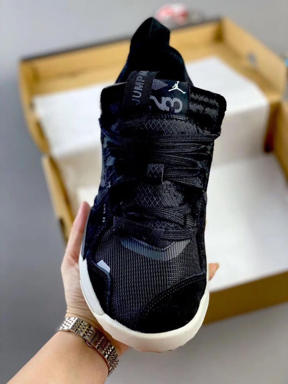 【自营官方旗舰店】aj delta sp sail 白帆 陈冠希同款缓震机能跑鞋