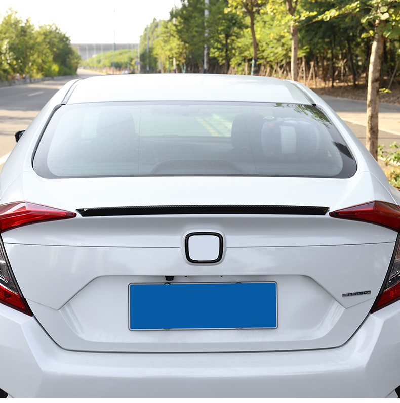 适用于十代思域小尾翼适用于本田飞机翼跑车翼改装压尾个性装饰配件小