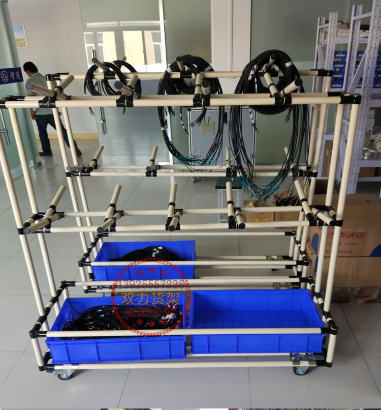 亦淳 线束货架电线缆线束挂线货架 复合管车间物料架线棒汽车 长1000