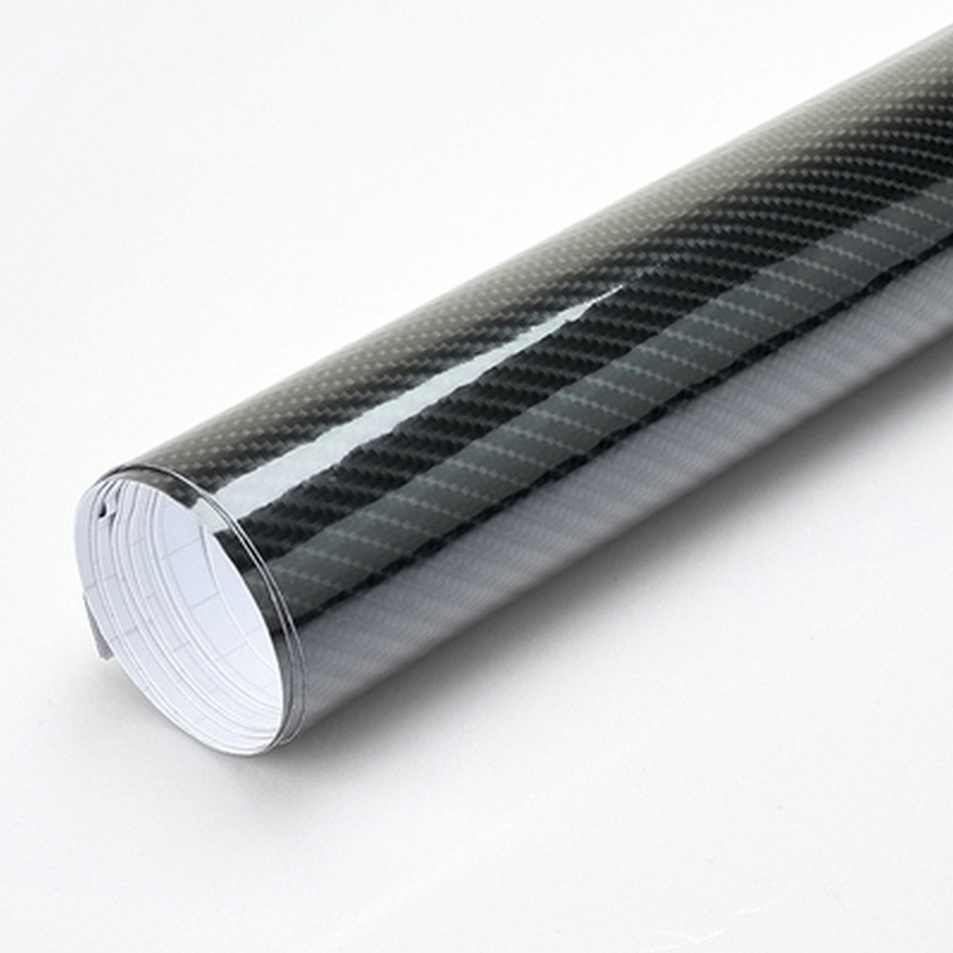 5d碳纤维贴膜高光仿碳纤维贴纸5d真碳纤中控内饰膜贴纸碳纤黑银152米