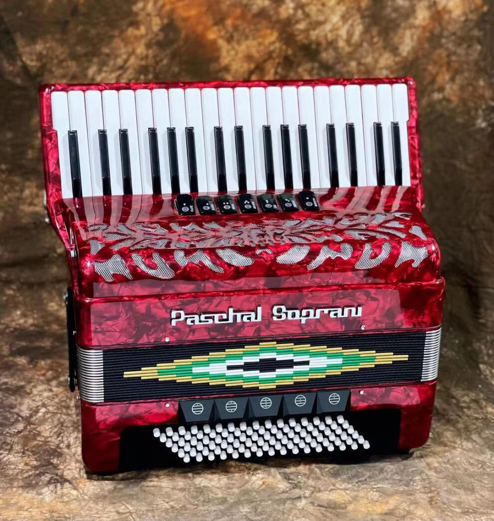 帕斯卡索布拉尼80bass96bass键盘轻盈手风琴演奏演出定制款80贝斯款式