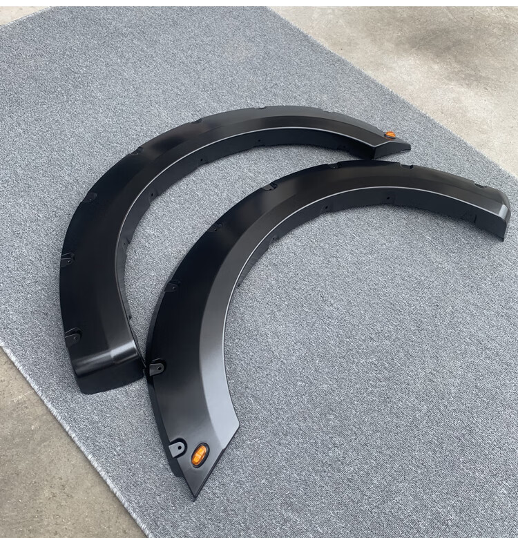 适用于15-20款猛禽f150改装轮眉 叶子板装饰宽体 福特f150前轮眉 18