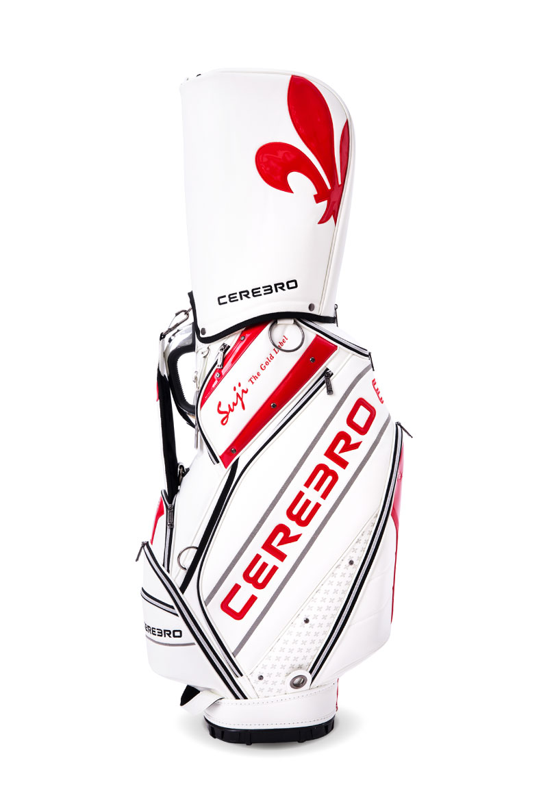新款斯巴诺高尔夫球包男士golfbag装备包联名球袋红色