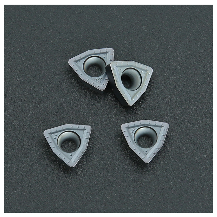 wc型u钻喷水钻刀片桃型数控刀片0304050608钢件铁件不锈钢铝wcmt03