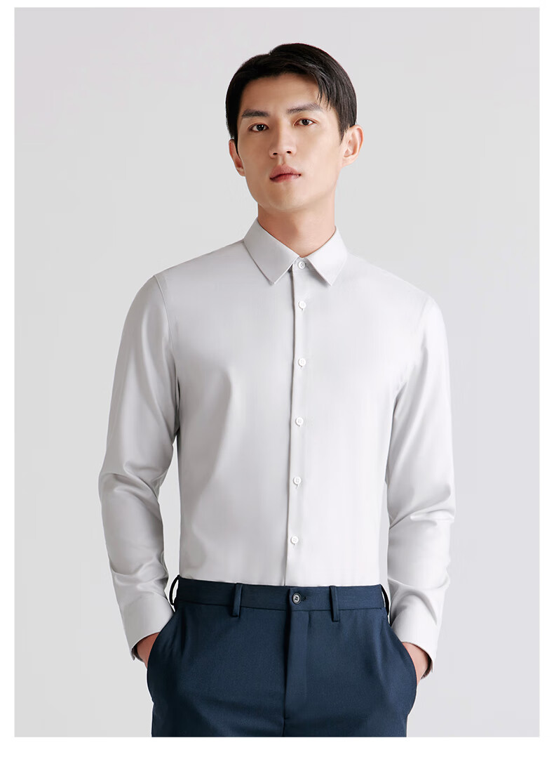 十如仕长袖衬衫男保暖春秋款男士法兰绒磨毛衬衣100新疆长绒棉休闲