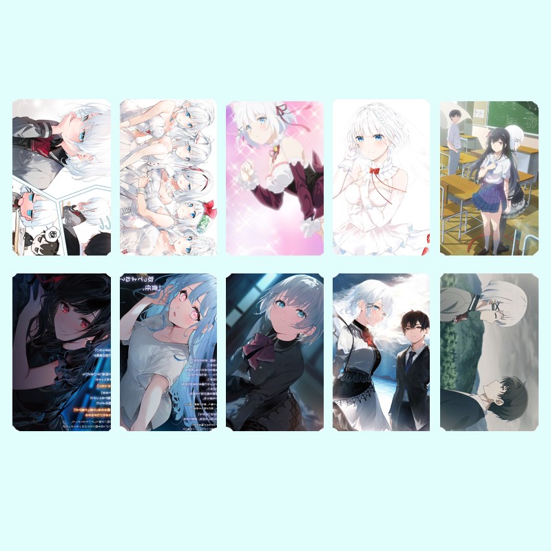 刻沫侦探已经死了动漫卡贴希耶丝塔二次元周边学生卡交通卡饭卡贴纸