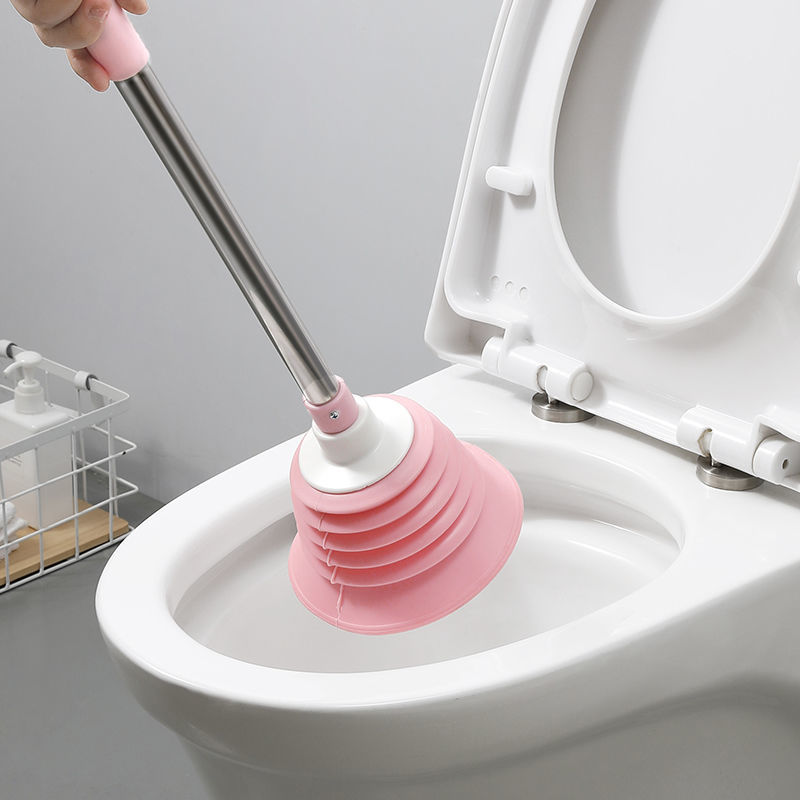 马桶疏通器皮搋子马桶塞吸盘通厕所工具水拔子通马桶抽吸堵塞神器