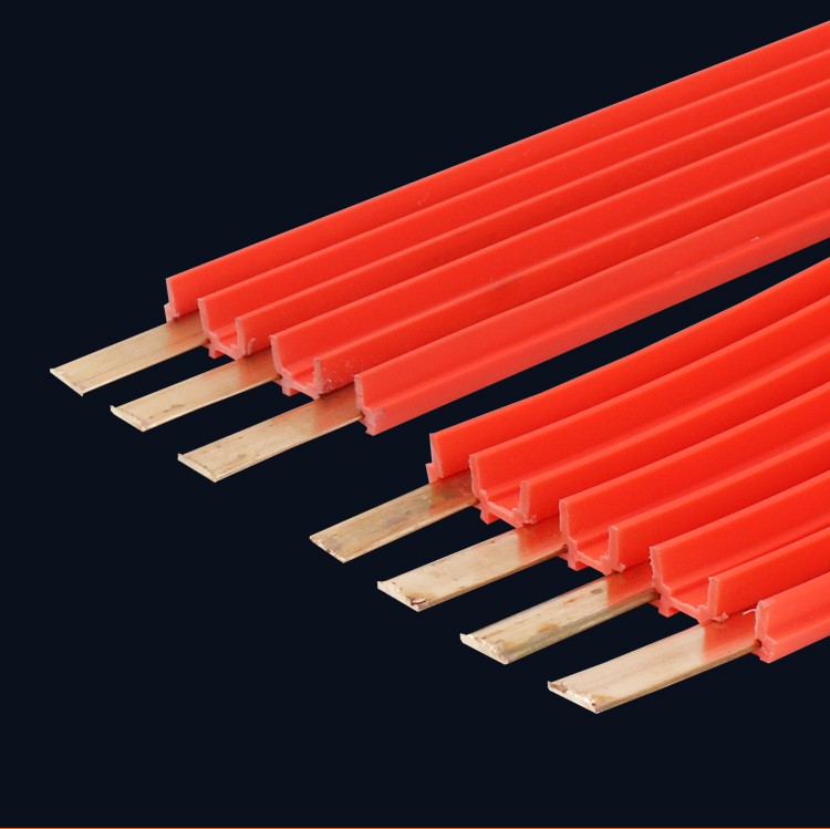 无接缝滑触线导电轨4极天车安全行车滑线导轨3极无接缝滑线3极16平方