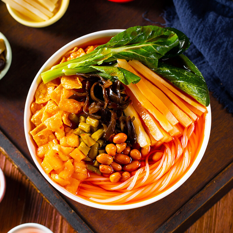 家柳螺蛳粉麻辣味广西柳州特产180g6桶方便面粉速食米线礼盒装五分钟