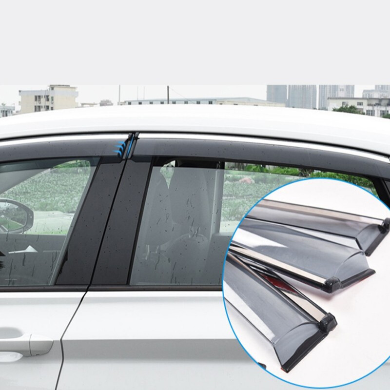 定制2020全新款rav4荣放雨眉车门雨挡玻璃窗户遮雨防雨条丰田2021