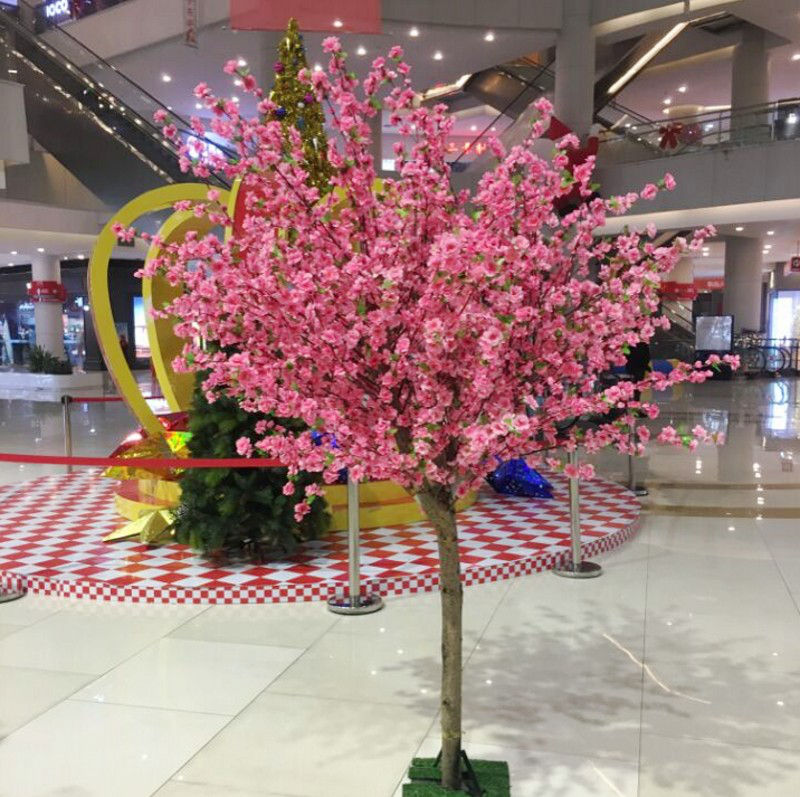 仿真银杏树金色许愿树樱花梧桐定制婚庆酒店造景室内装饰人气假树定制