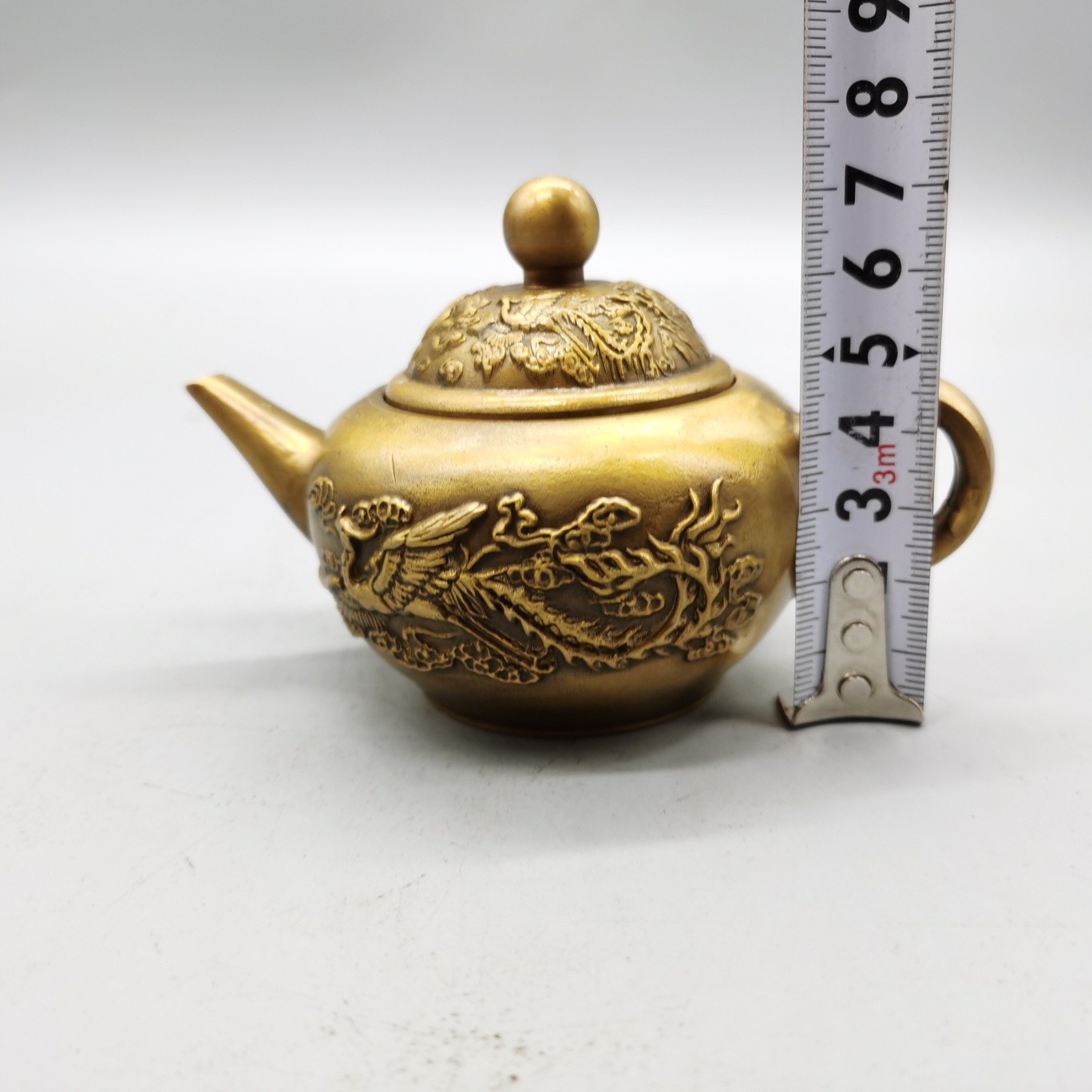 铜壶古董古玩铜壶大清乾隆年制老物件酒壶地摊捡漏 实用水壶 图片色