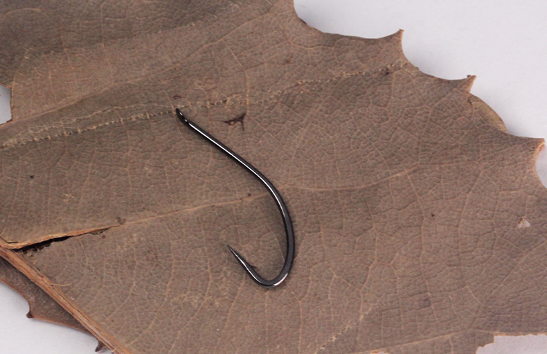 娱野秋田狐鱼钩进口日本正品散钩红虫长柄细条钩钓鲫鱼白条专用钩 50