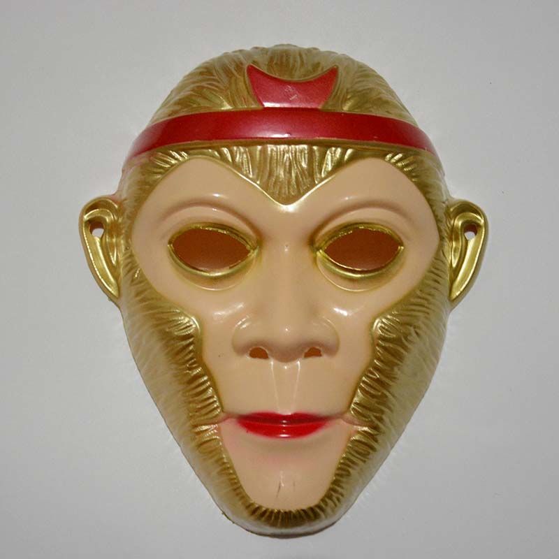 万圣节2021新款儿童卡通面具熊出没玩具孙悟空面具万圣节猪猪侠加厚