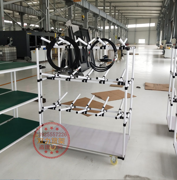亦淳 线束货架电线缆线束挂线货架 复合管车间物料架线棒汽车 长1000
