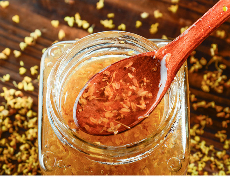 京喜好货糖桂花酱桂林特产然天纯甜桂花酱正宗烘焙蜜酿浆馅料家用果酱