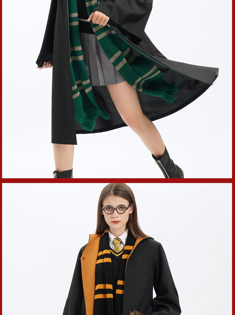usj哈利波特服装魔法袍子联名学院衣服周边赫敏cos影城巫师袍 usj环球