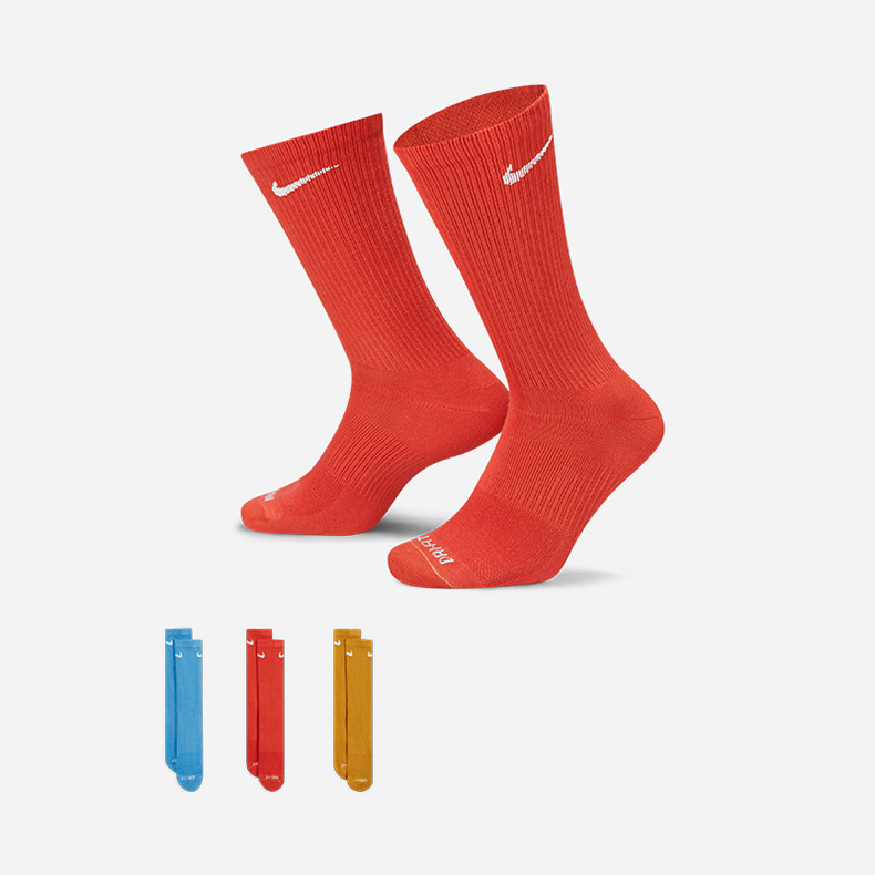 nike)yysports nike耐克男袜夏季透气时尚运动袜休闲舒适训练跑步袜子