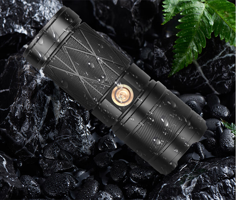 激光炮强光手电筒超亮多功能充电白激光户外远射便携长续航小钢炮