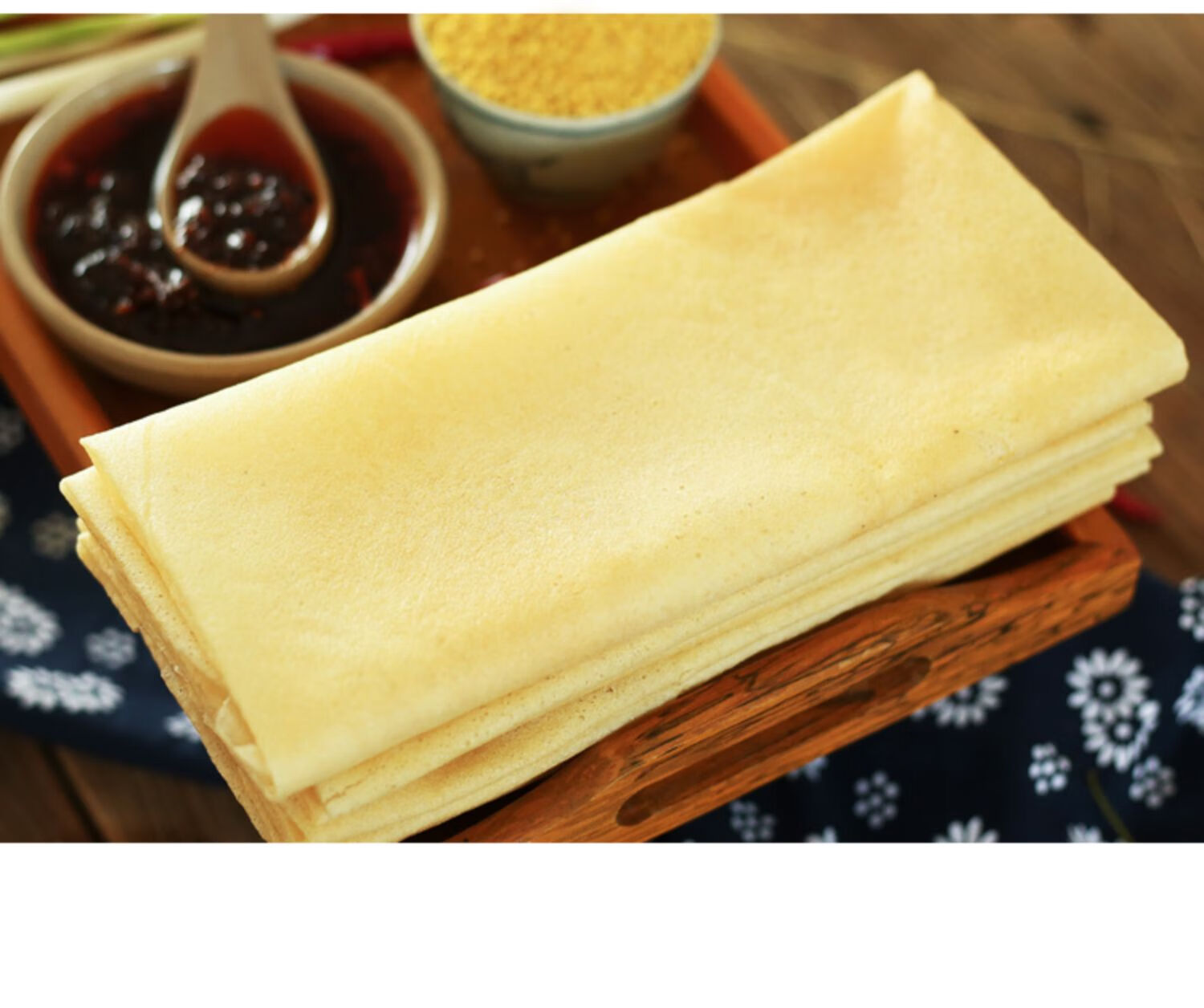 山东小米煎饼纯手工早餐小煎饼东北杂粮煎饼临沂粗粮大煎饼 全麦煎饼1