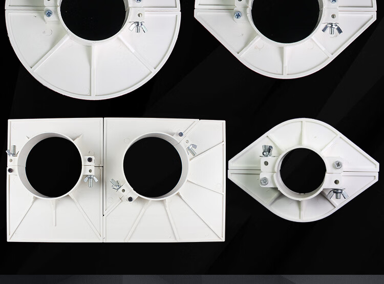 封堵补洞模板pvc排水管5075110吊洞模具预留洞吊模预埋吊模板封洞器