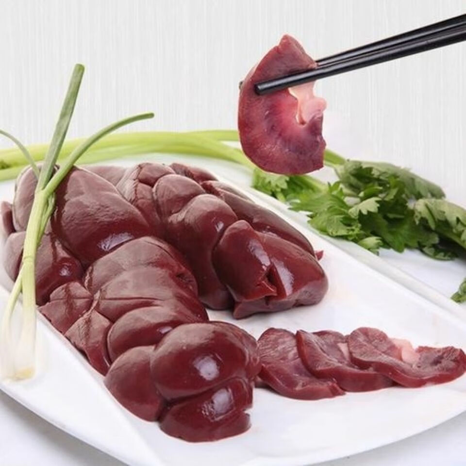 新鲜整个牛腰子1000g牛肾新鲜腰花冷鲜牛杂生腰子现宰黄牛腰