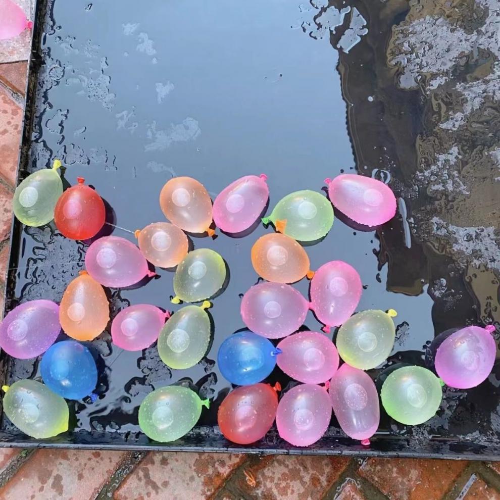 水汽球注水水气球快速夏天汽球小号装水小气球水弹玩具儿童打水仗 30
