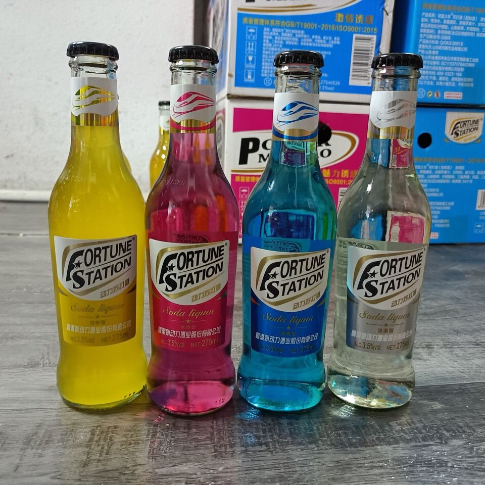 吃情派(chiqingpai) 香港动力火车275ml*24瓶整箱装鸡尾酒女士诱惑