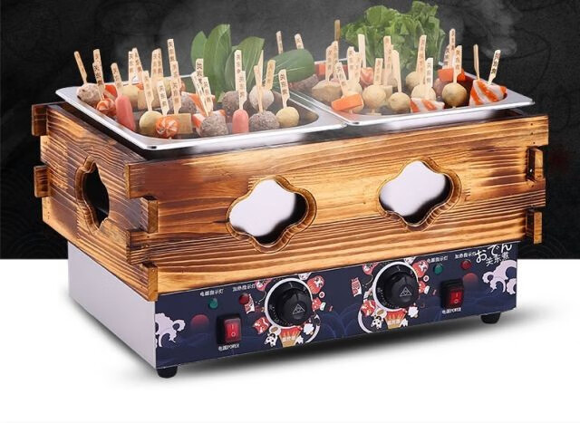 维纳仕vnash关东煮机器商用9格串串香摆摊设备锅电热木格麻辣烫锅丸子