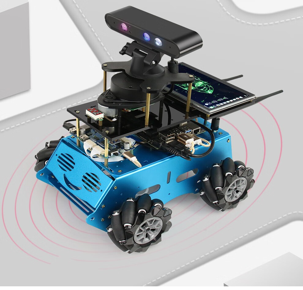 makerobot jetson nano英伟达麦克纳姆轮ros机器人深度摄像头slam构建