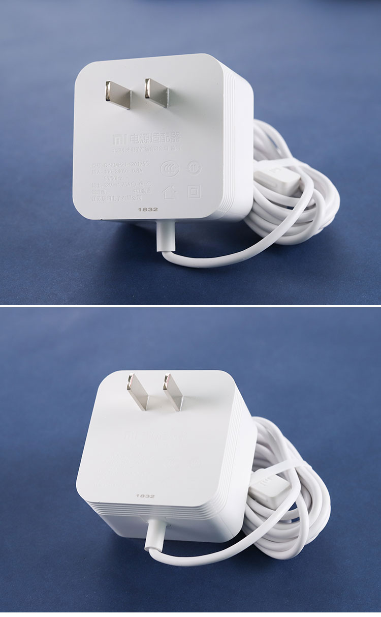 适用于小米ai音响音箱 小爱同学电源适配器充电器智能音箱 新款圆形口