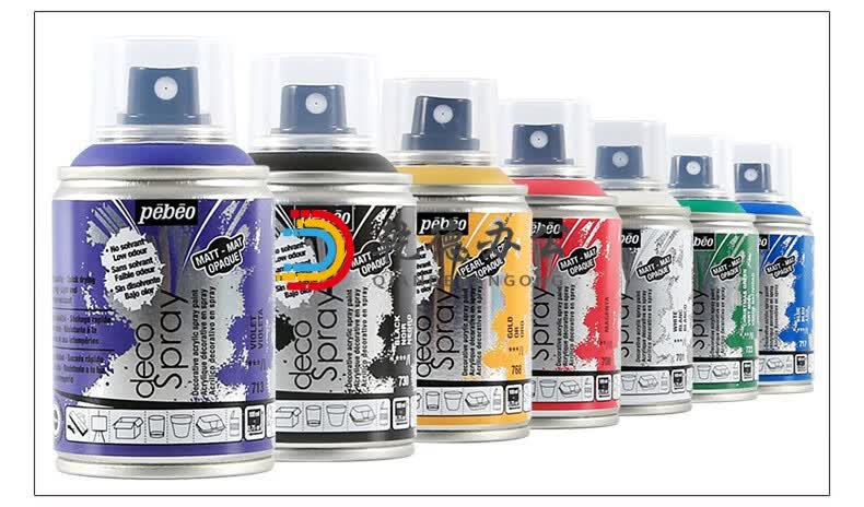 画鞋初学者儿童涂鸦喷绘布绘装饰颜料染料画画美术工具光亮白100ml