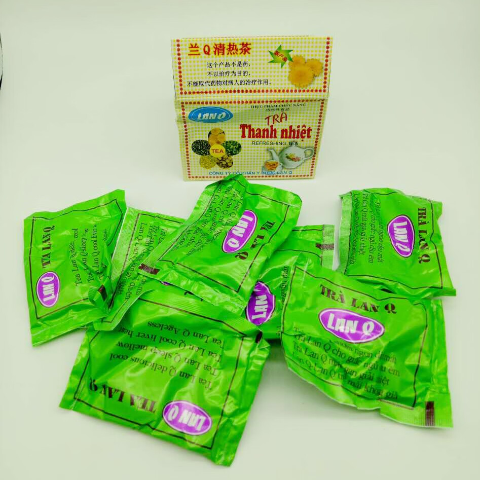 越南冲饮品 70g×10盒 解暑凉茶茶 lanq兰q茶茶【图片 价格 品牌 报价