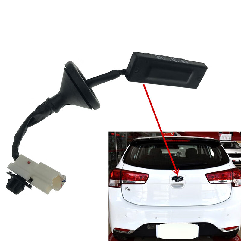 适用于适用现代瑞纳瑞奕后备箱开关起亚k2后尾箱感应按钮行李箱开关原