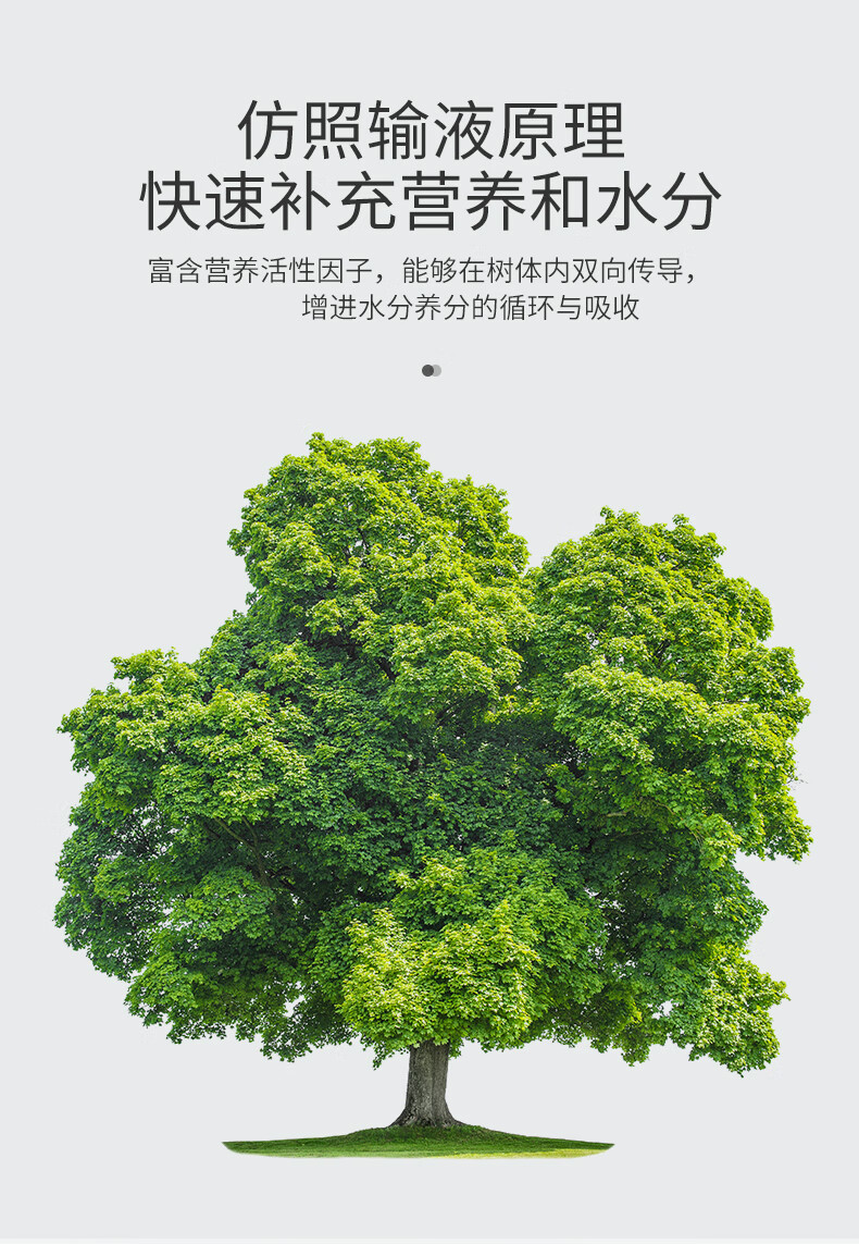 史丹利树木营养液吊针液大树移栽果树肥料专用肥树的吊针袋通用型10袋