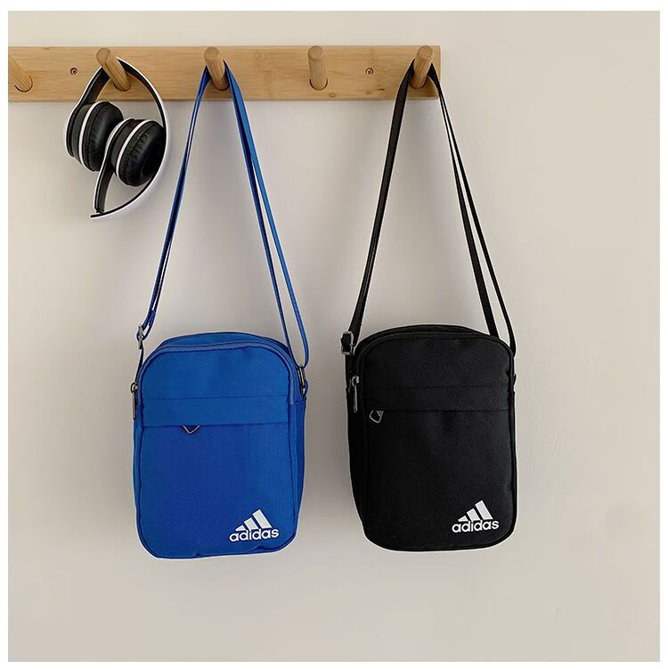 阿迪达斯(adidas)防水百搭单肩斜挎包小包户外运动休闲登山ins潮流