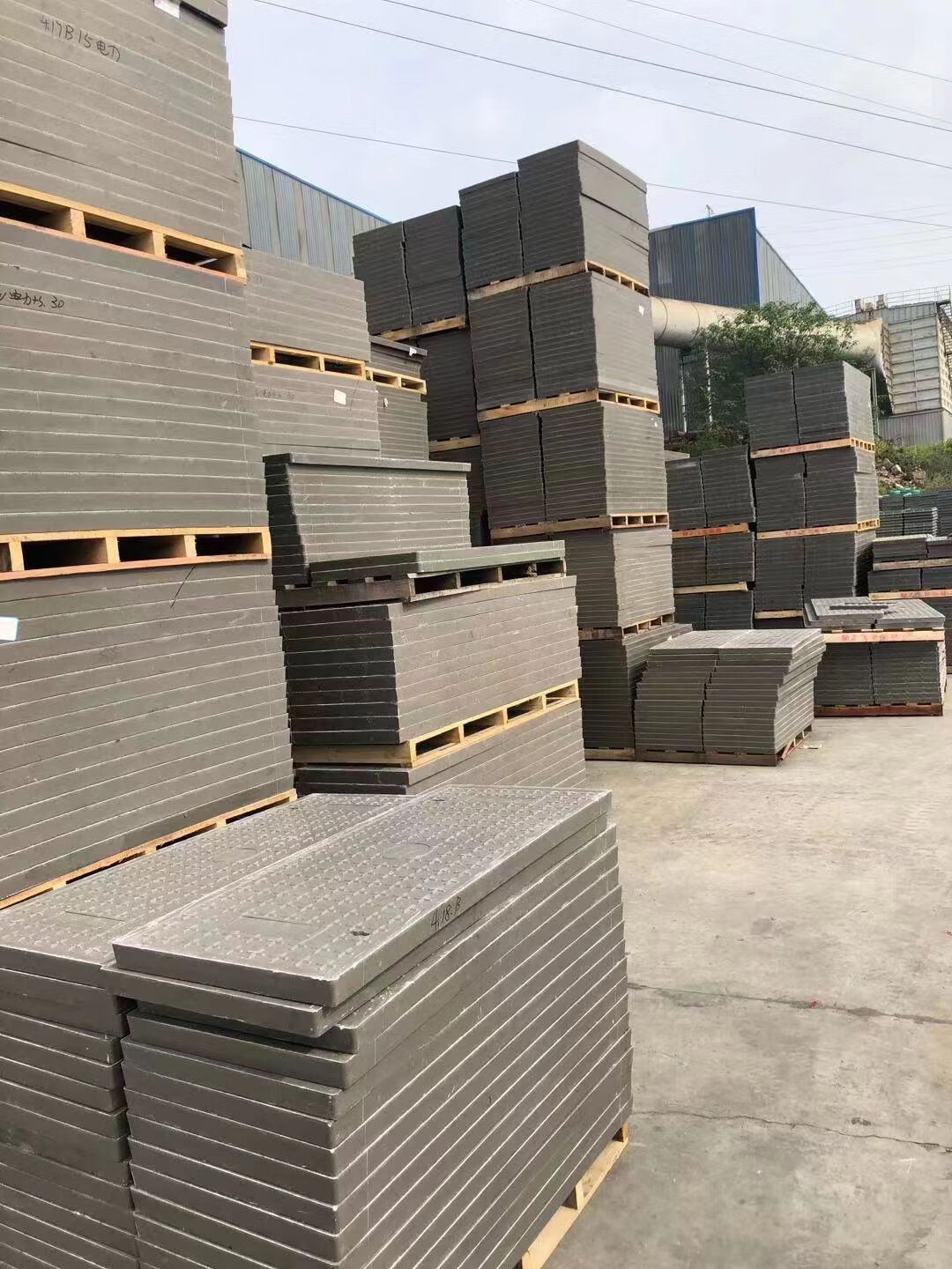 树脂井盖防水阻燃变电站电缆沟树脂复合电力电缆沟井盖电力盖板定制