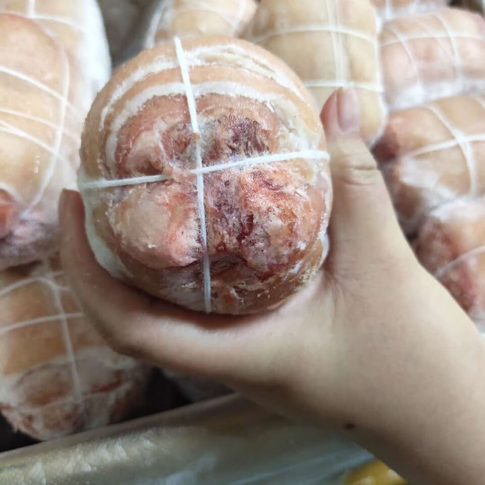 冷冻新鲜猪肉扎蹄捆蹄20斤约28个左右猪肉和淀粉混合饭店卤菜用安徽