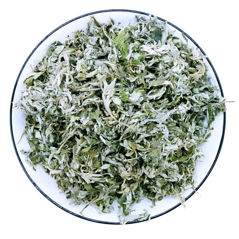 汇茸堂正宗野生艾叶草中药材散装500克陈艾草新鲜 干艾草叶泡脚包泡澡