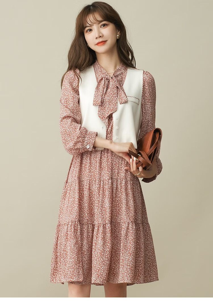 拉夏贝尔2021新款连衣裙黑色l