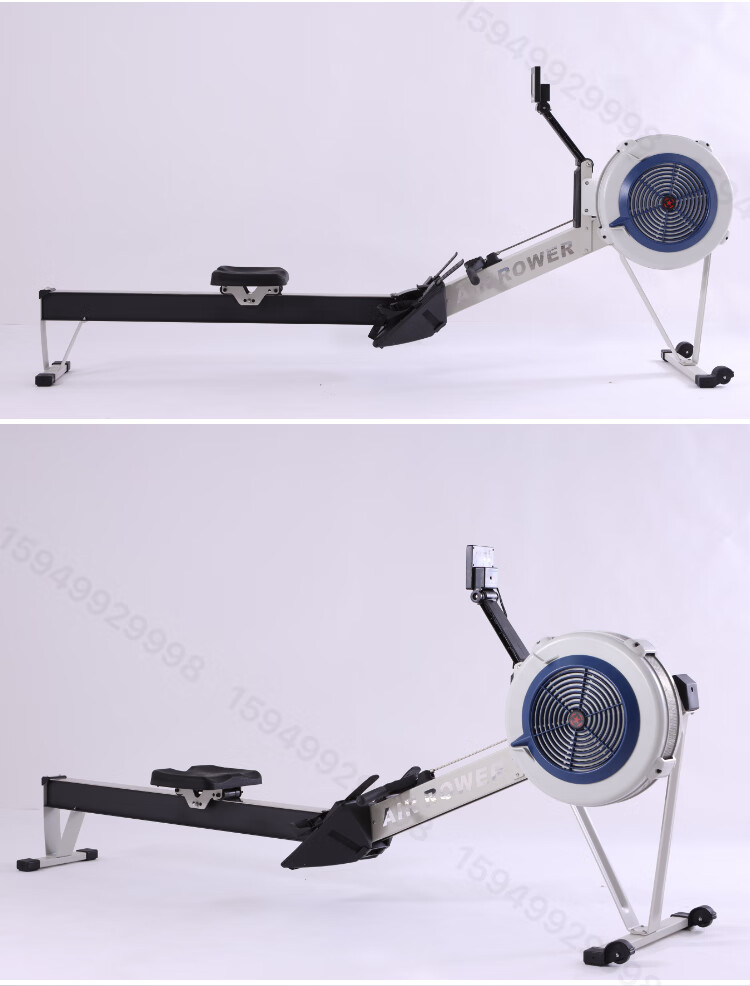 天然呆 生态米家通用风阻划船机静音c2室内划艇家用智能风阻划船器