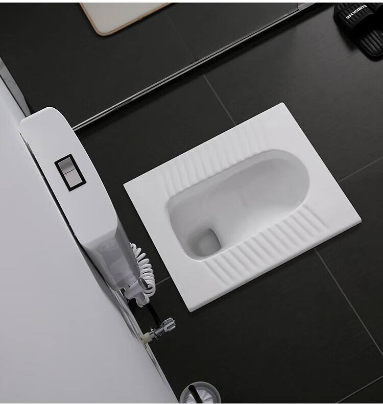 恒洁卫浴蹲便器家用蹲坑水箱整套装便池大便器卫生间蹲厕陶瓷质保品牌