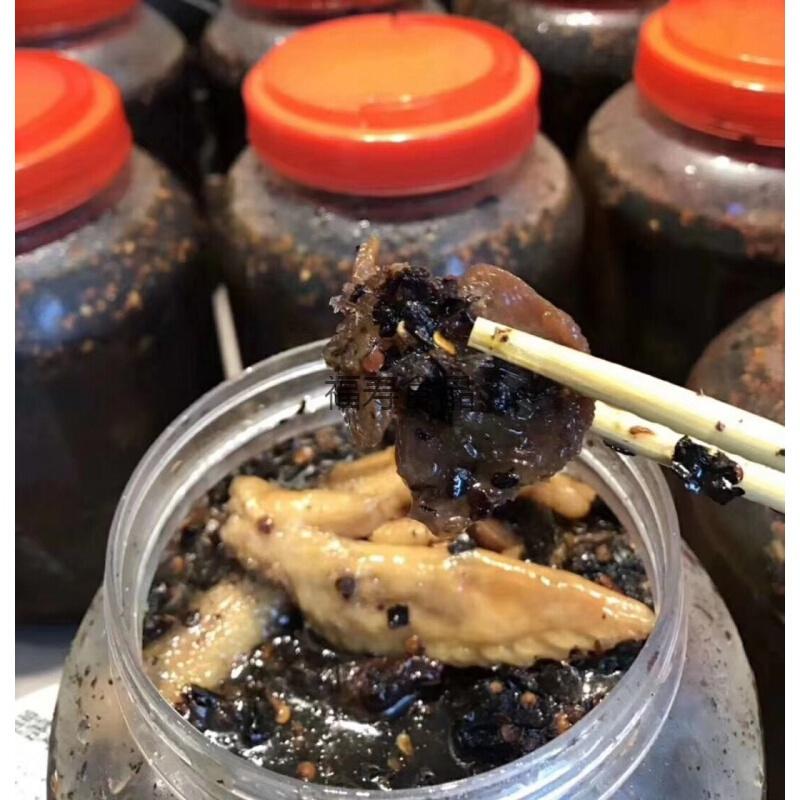 大桶装云南特产普洱二中鸡脚思茅二中鸡脚麻辣泡凤爪1.5公斤