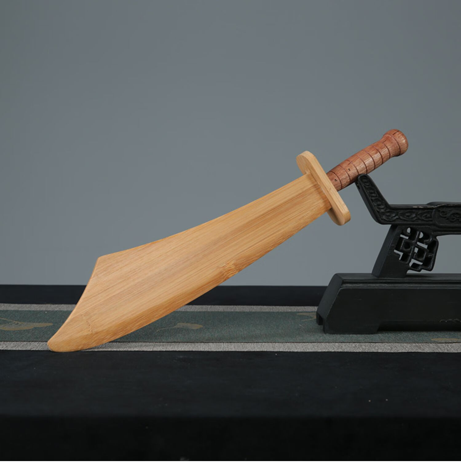 富力新 道具刀居合道木质刀木带鞘实木儿童玩具实木头小迷你款小木小