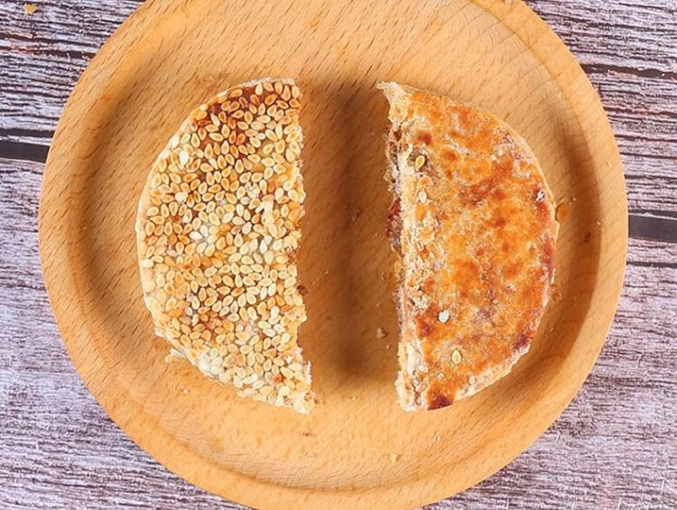 晨臻 郁山擀酥饼重庆特产美食小吃彭水殷氏老式手工芝麻饼传统糕点