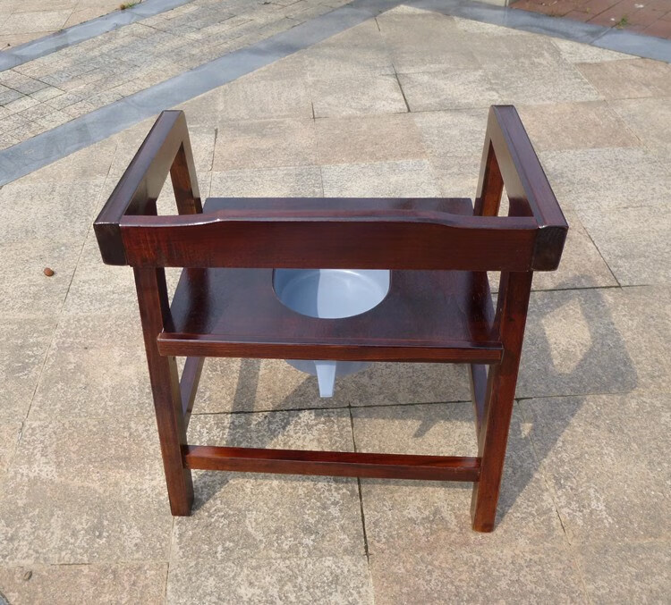 老人木头马桶坐便器家用实木坐便椅老人座便器孕妇方便椅移动马桶扶手