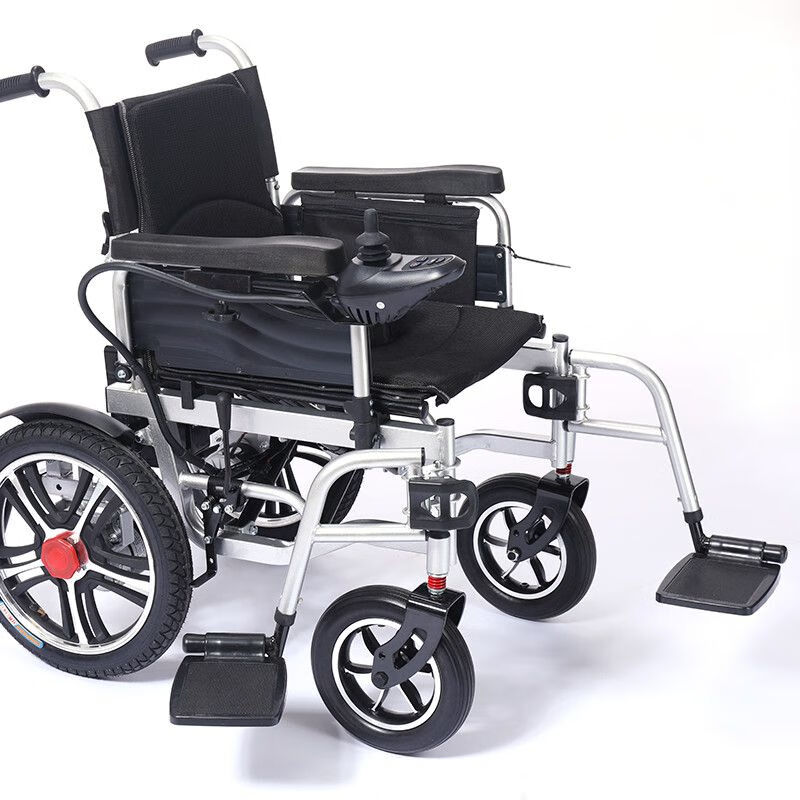 6015jd健康6015电动轮椅铝合金轮毂折叠轻便智能全自动老人