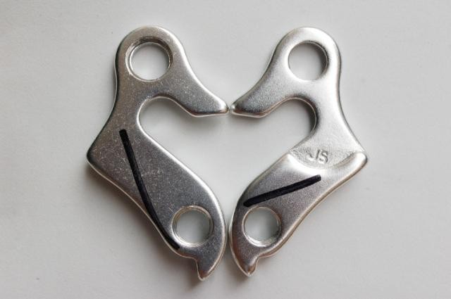 2021新款自行车挂钩吊耳山地车公路车吊勾后拨变速器吊耳车架尾勾4号